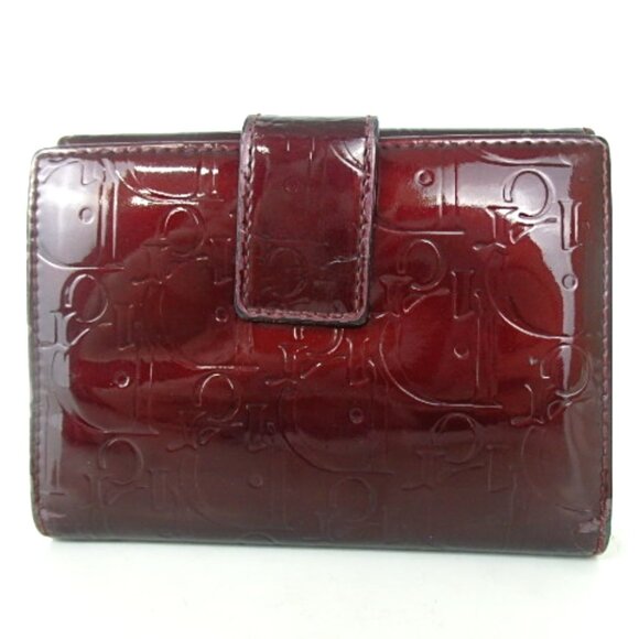 Authentic Christian Dior Trotter wallet enamel - Picture 1 of 6